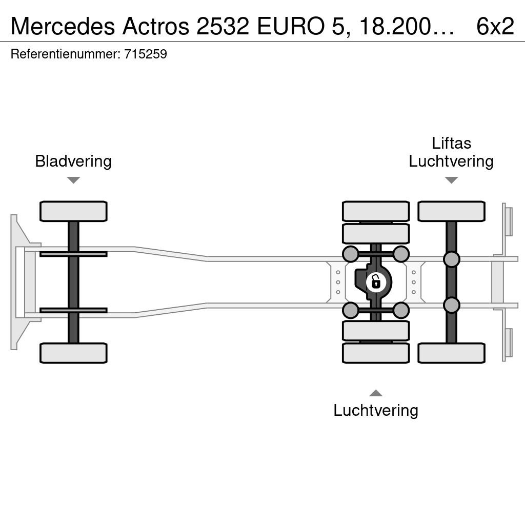 Mercedes-Benz Actros 2532 EURO 5, 18.200 Liter, 4 Comp Вантажівки-цистерни
