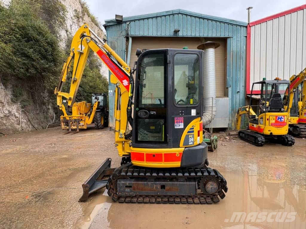 Komatsu PC 26 MR-3 Mini ekskavatori < 7 t