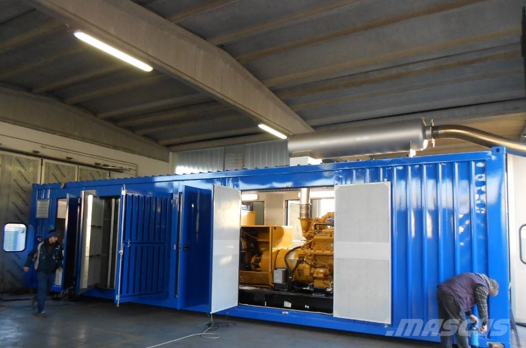 Bertoli POWER UNITS GENERATORE 800 KVA IN CONTAINER MOTORE Diesel Generatoren