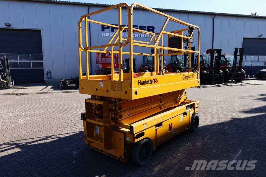 Haulotte Compact 10 Electric, 10m Working Height, 450kg Cap Saxliftar