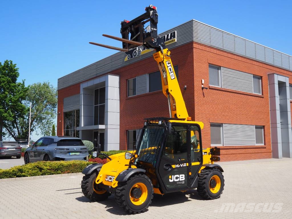 JCB 525-60 Hi-ViZ Redskapsbärare för lantbruk
