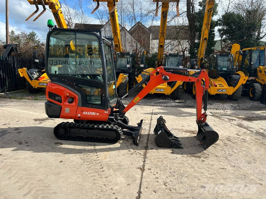 Kubota KX 016-4 حفارات صغيرة أقل من 7 طن (حفارات صغيرة)