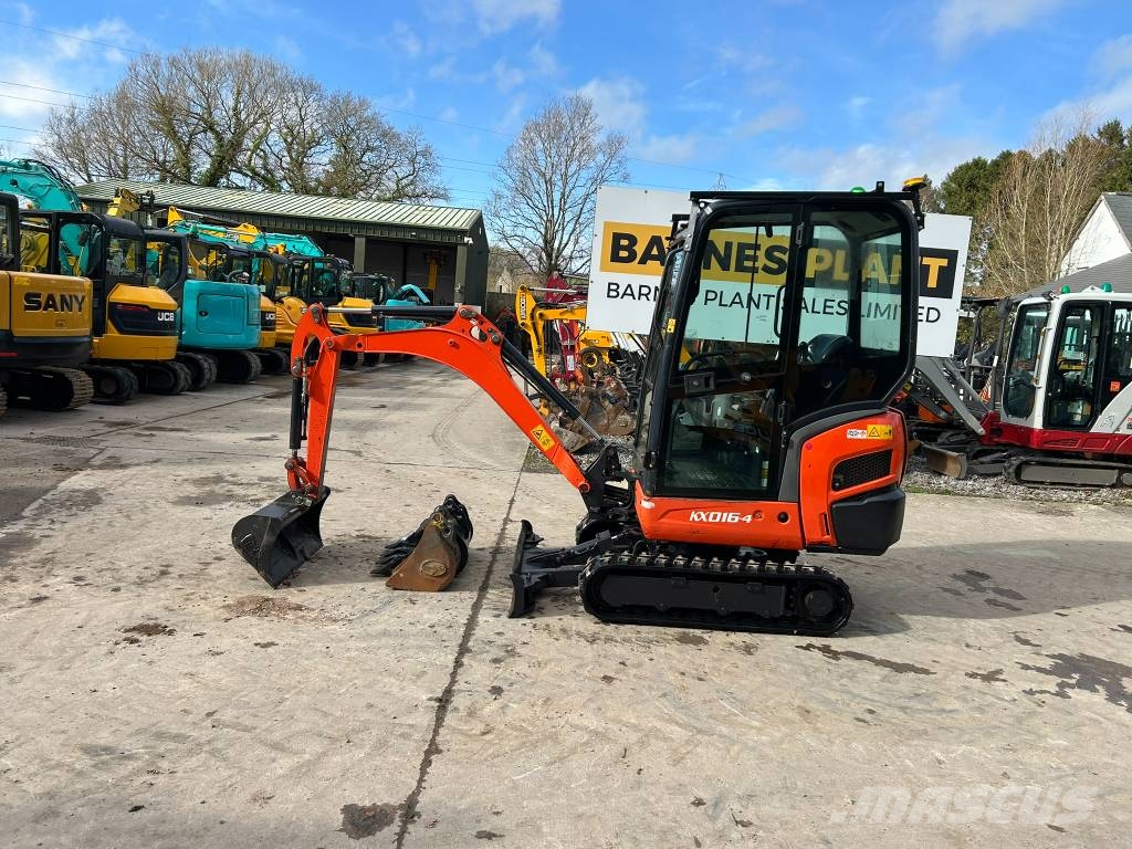 Kubota KX 016-4 حفارات صغيرة أقل من 7 طن (حفارات صغيرة)