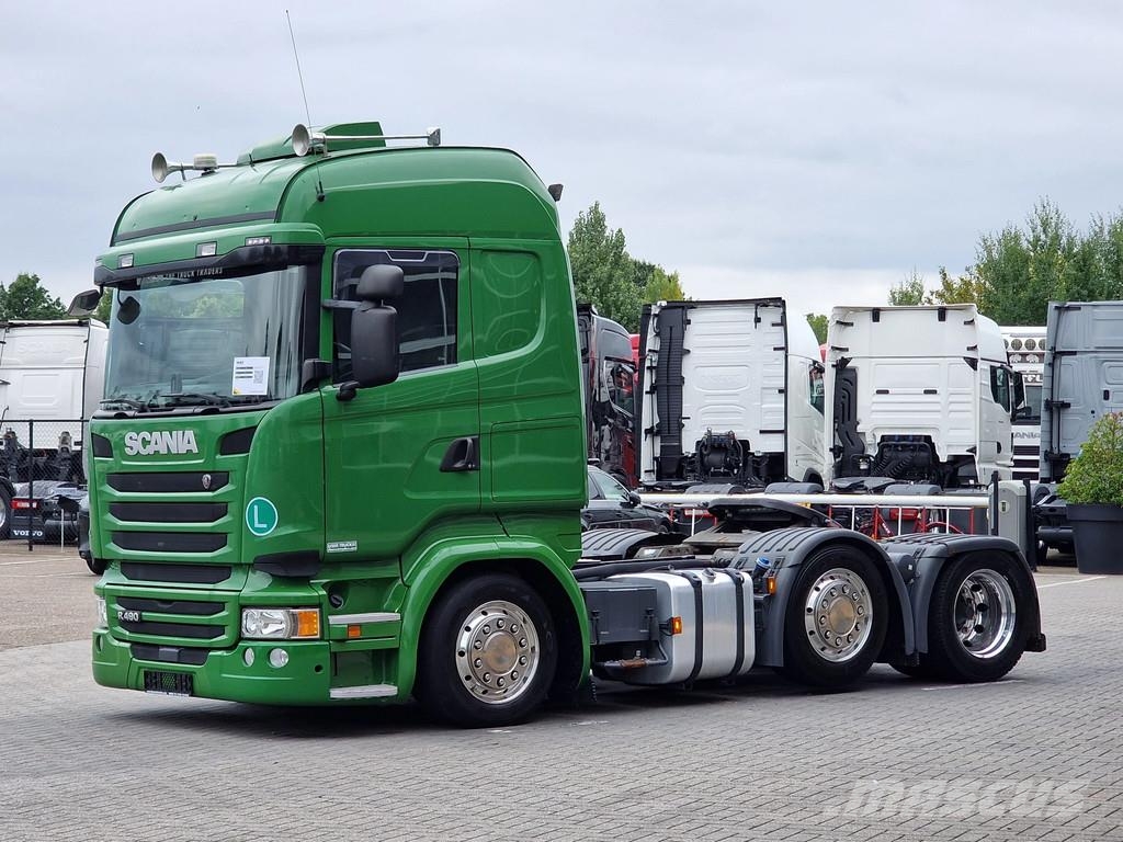 Scania R490 Highline 6x2/4 - Low KM 172Tkm - Retarder - L Cabezas tractoras