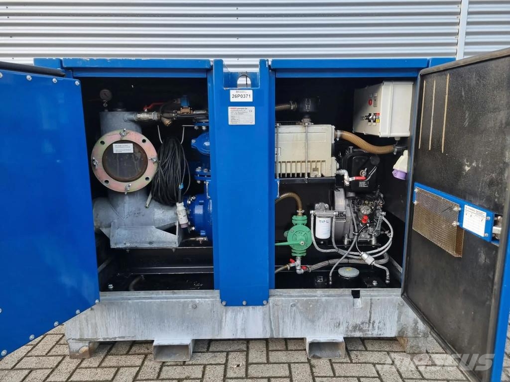 Hidrostal 100 GG met Hatz motor 1D81Z ''Betsy" Hidrostal ''B Veepumbad