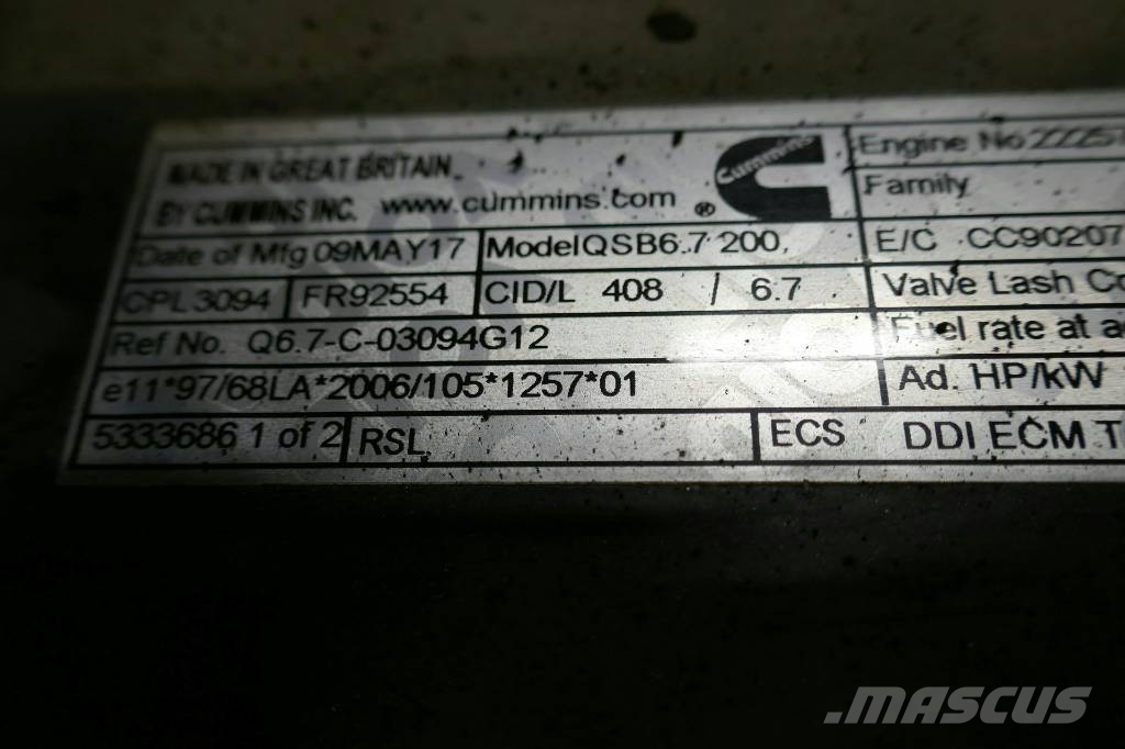 Cummins QSB 6.7 Motores
