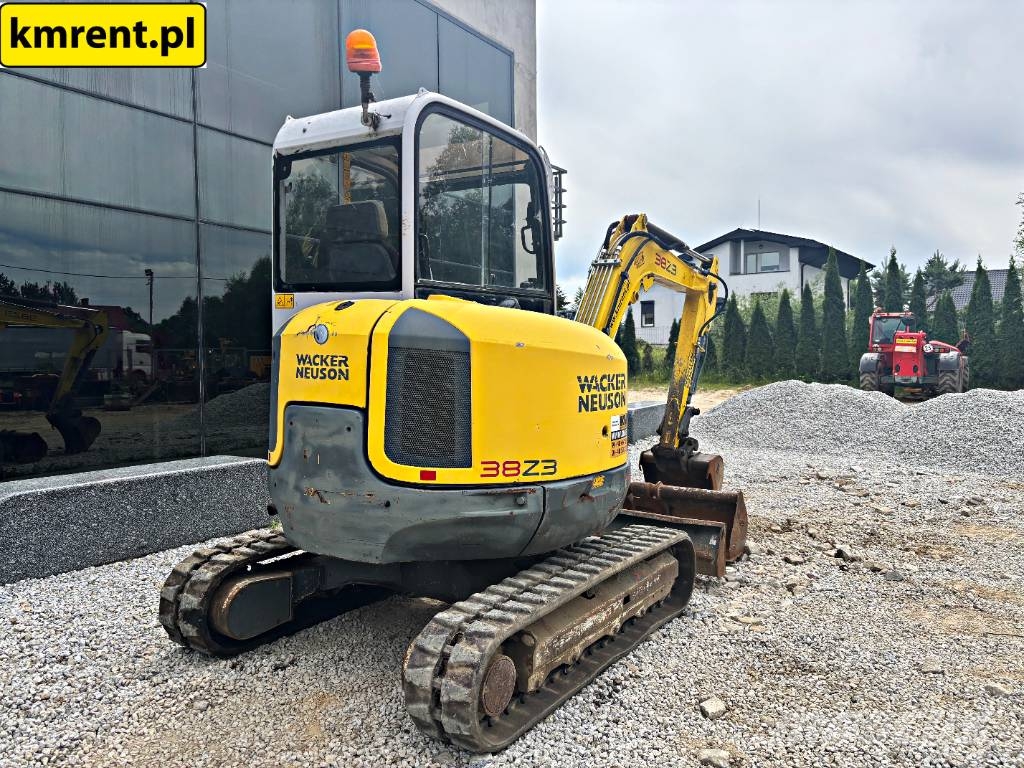 Wacker Neuson 38Z3 MINI-KOPARKA 2012R. | JCB 8040 8035 8030 VOLV Miniexcavadoras