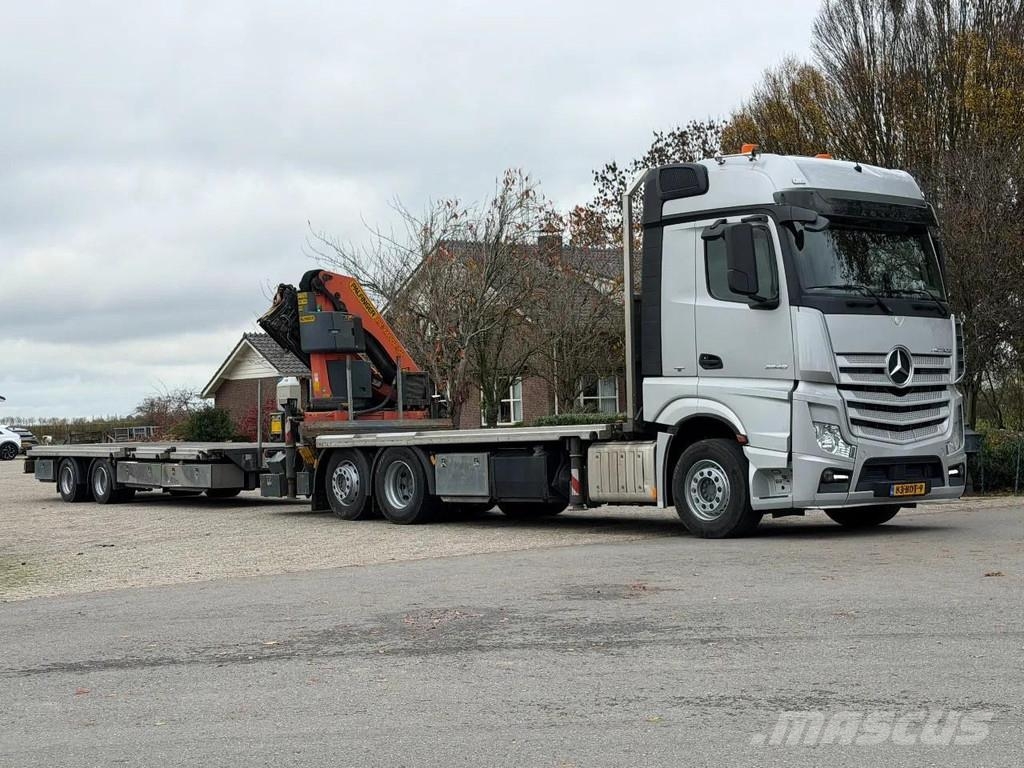 Mercedes-Benz Actros 2640 PALFINGER 34TM CRANE/GRUE!!RADIO REMOT رافعات صالحة لكل أنواع الطرق