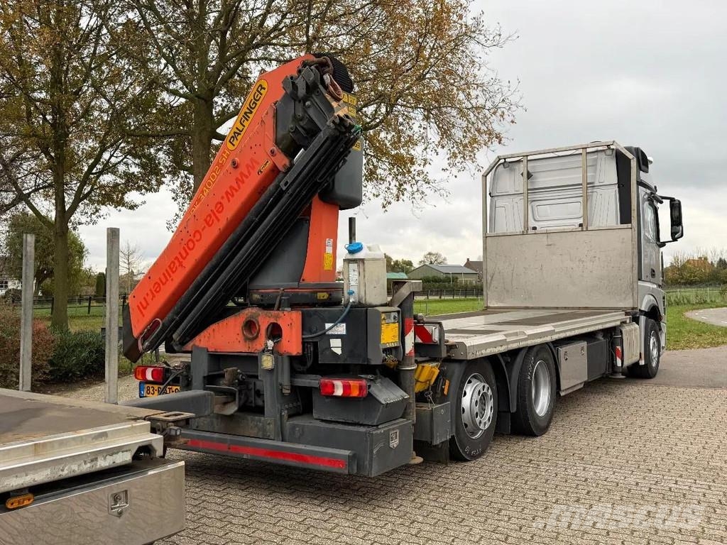 Mercedes-Benz Actros 2640 PALFINGER 34TM CRANE/GRUE!!RADIO REMOT رافعات صالحة لكل أنواع الطرق