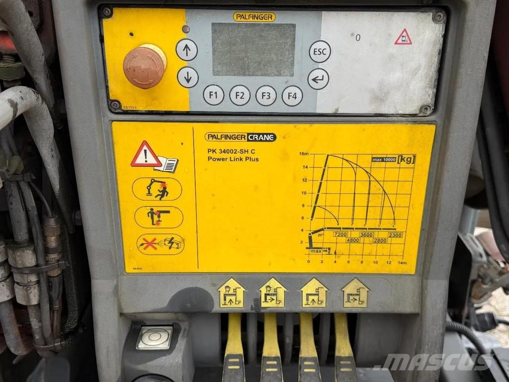 Mercedes-Benz Actros 2640 PALFINGER 34TM CRANE/GRUE!!RADIO REMOT رافعات صالحة لكل أنواع الطرق