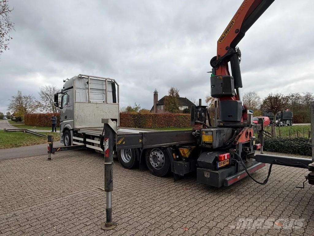 Mercedes-Benz Actros 2640 PALFINGER 34TM CRANE/GRUE!!RADIO REMOT رافعات صالحة لكل أنواع الطرق