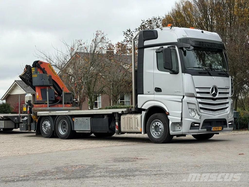 Mercedes-Benz Actros 2640 PALFINGER 34TM CRANE/GRUE!!RADIO REMOT رافعات صالحة لكل أنواع الطرق