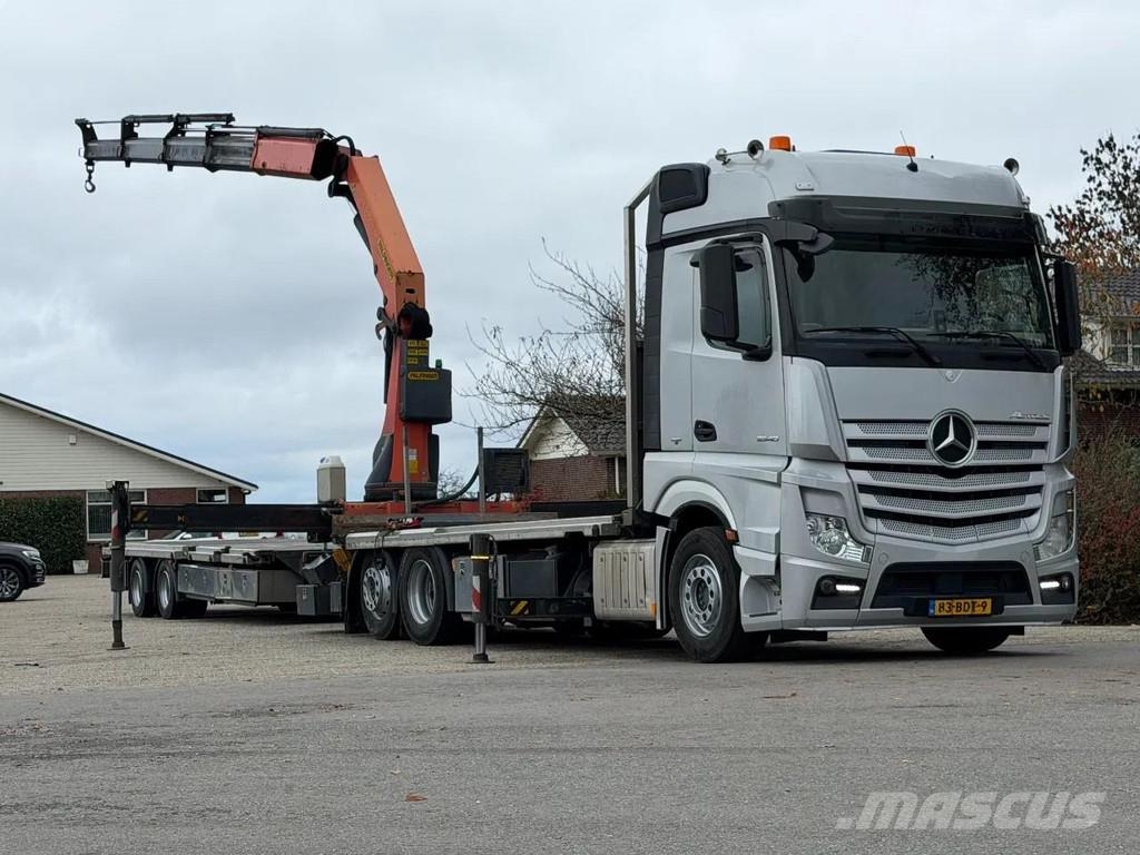 Mercedes-Benz Actros 2640 PALFINGER 34TM CRANE/GRUE!!RADIO REMOT رافعات صالحة لكل أنواع الطرق
