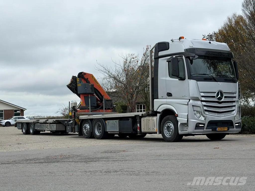 Mercedes-Benz Actros 2640 PALFINGER 34TM CRANE/GRUE!!RADIO REMOT رافعات صالحة لكل أنواع الطرق