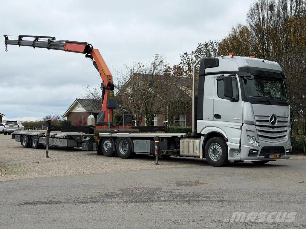 Mercedes-Benz Actros 2640 PALFINGER 34TM CRANE/GRUE!!RADIO REMOT رافعات صالحة لكل أنواع الطرق