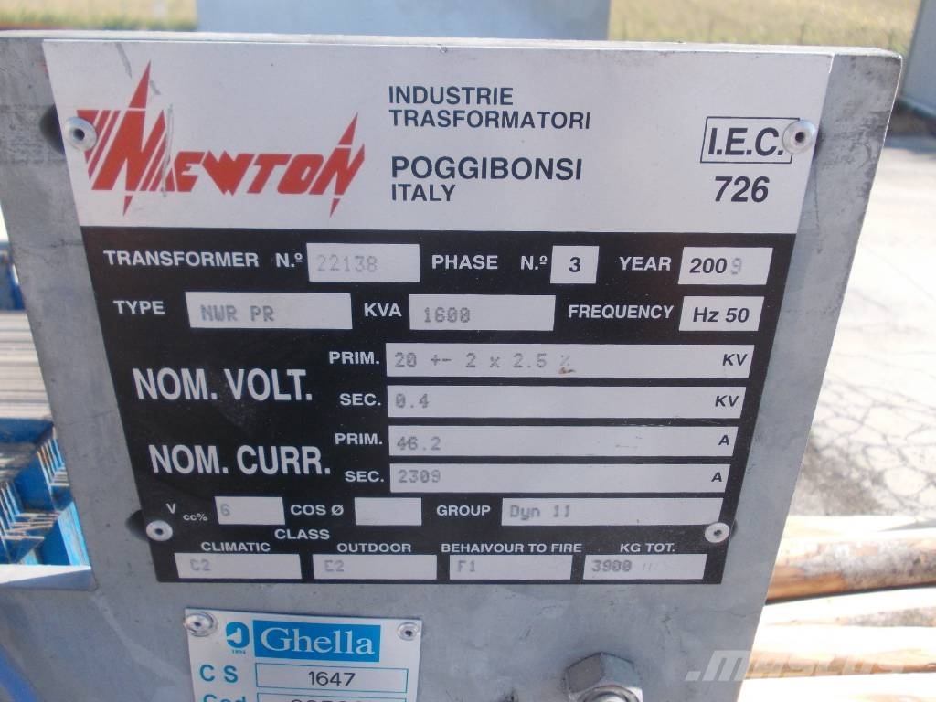 Newton NWR PR 1600KVA Elektronik