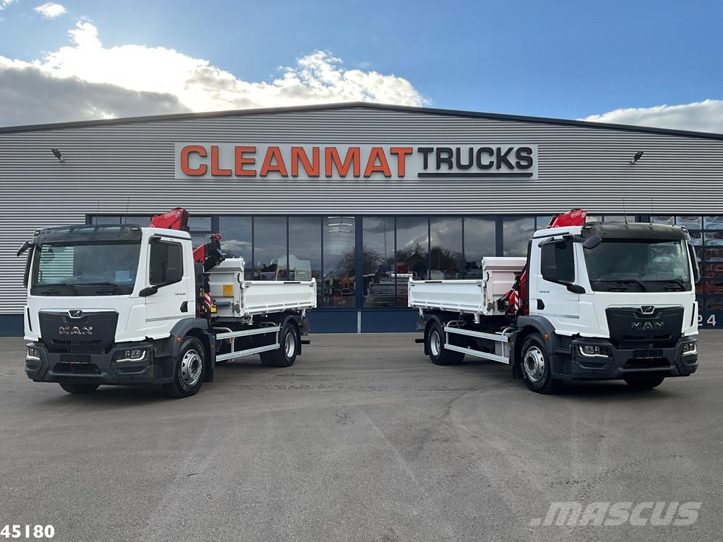 MAN TGM 18.320 Euro 6 Fassi 13 Tonmeter laadkraan NEW Autobasculanta