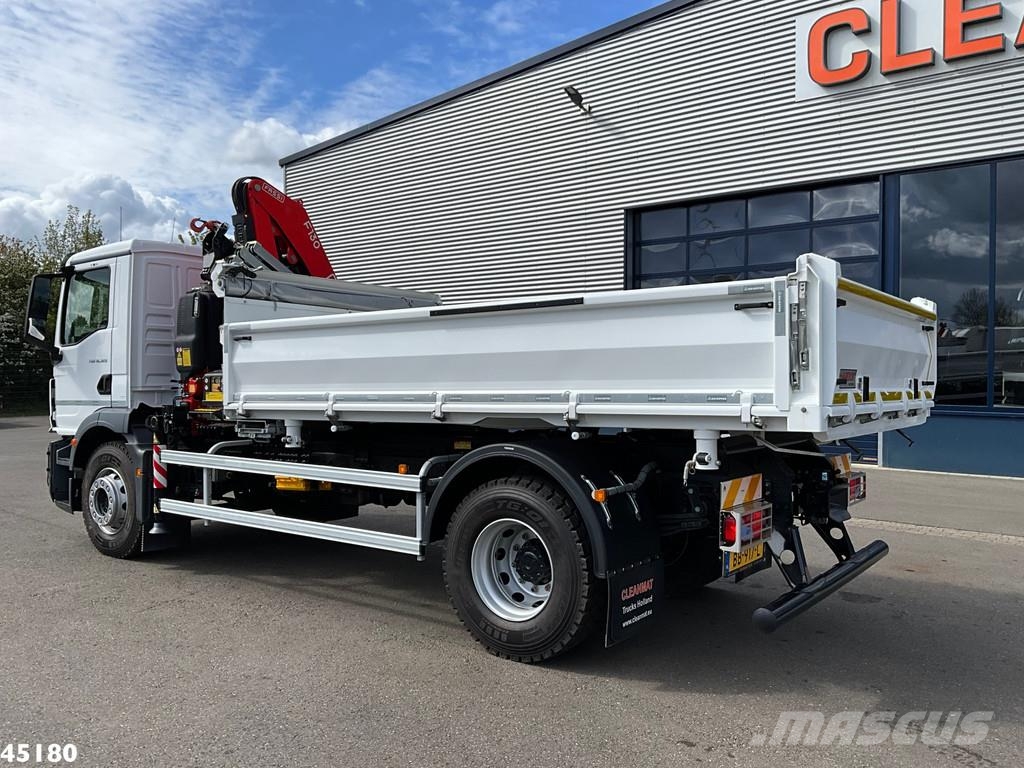 MAN TGM 18.320 Euro 6 Fassi 13 Tonmeter laadkraan NEW Autobasculanta