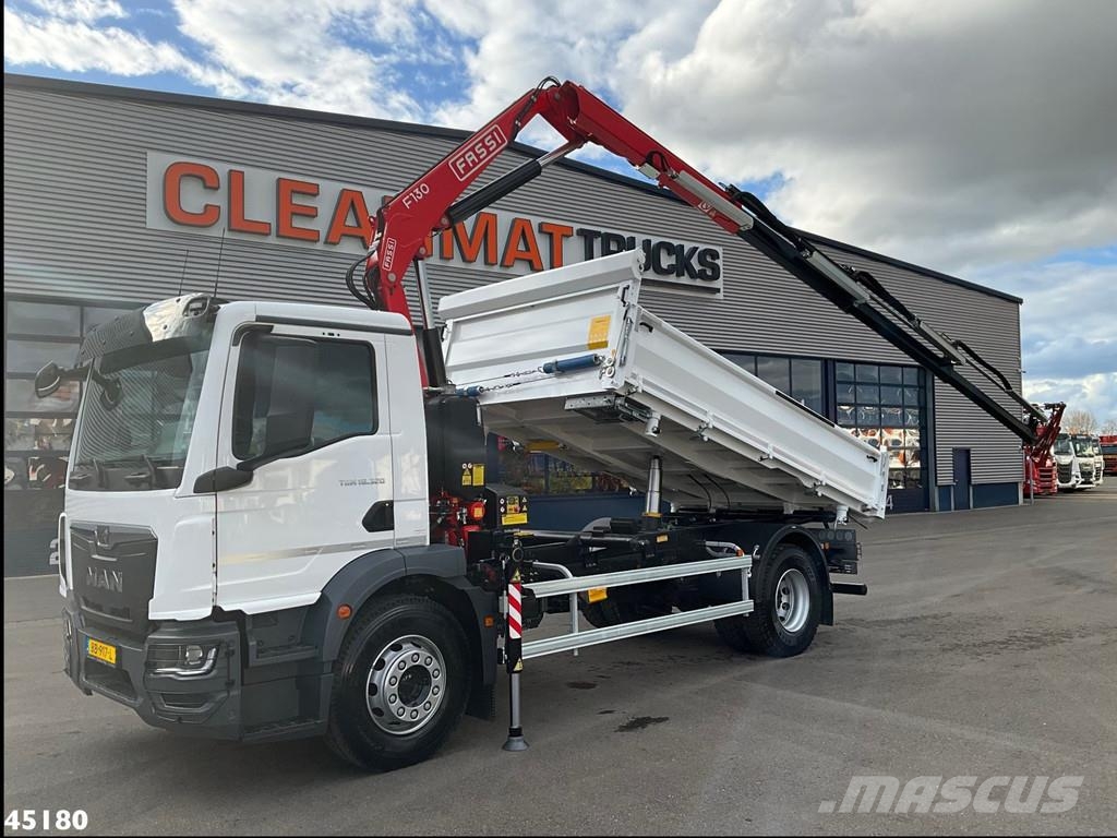 MAN TGM 18.320 Euro 6 Fassi 13 Tonmeter laadkraan NEW Autobasculanta