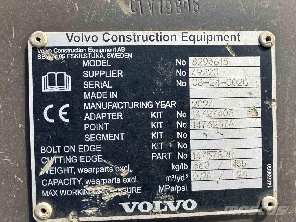 Volvo EWR 170 F 旋轉式挖土機/掘鑿機/挖掘機