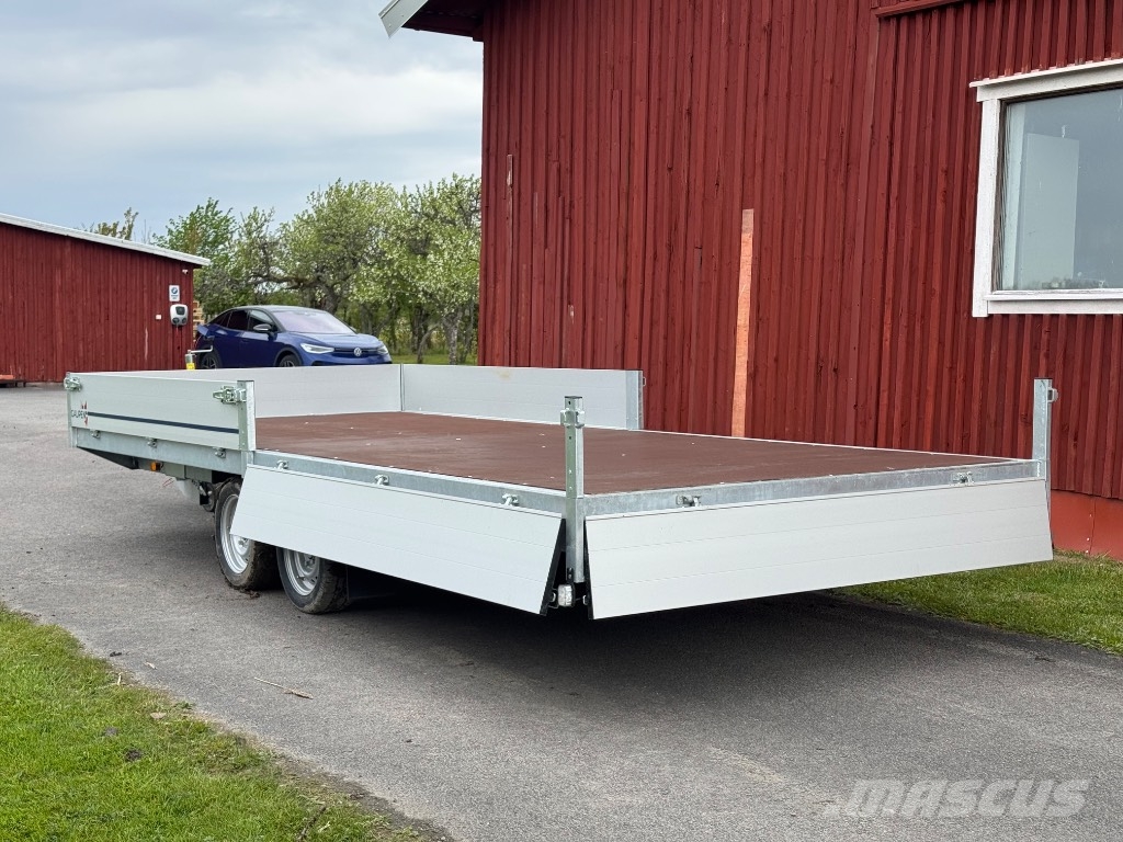 Gaupen Släpvagn 508x208cm 3500kg Dieplader