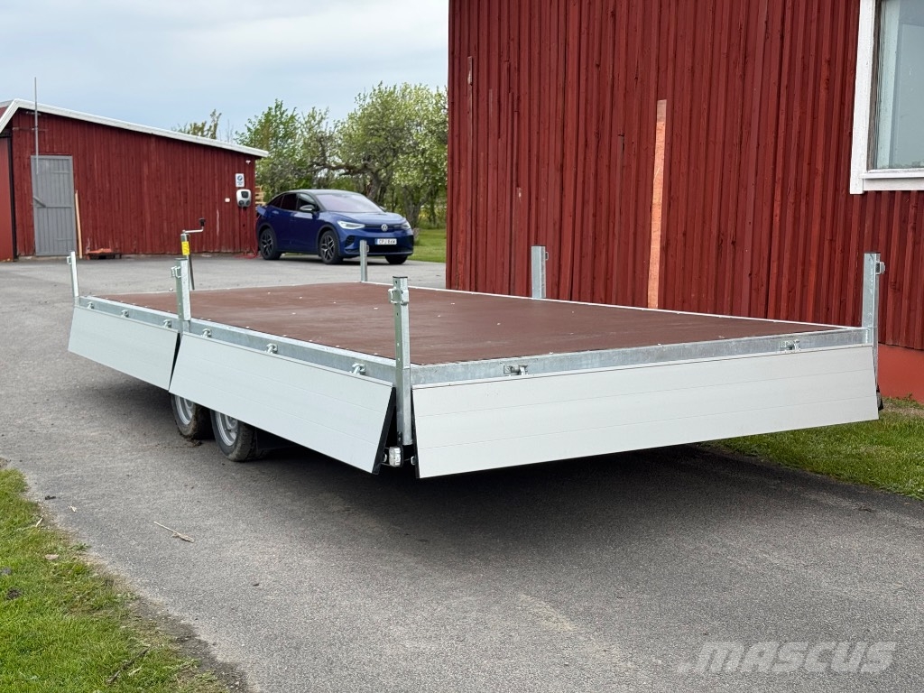 Gaupen Släpvagn 508x208cm 3500kg Dieplader
