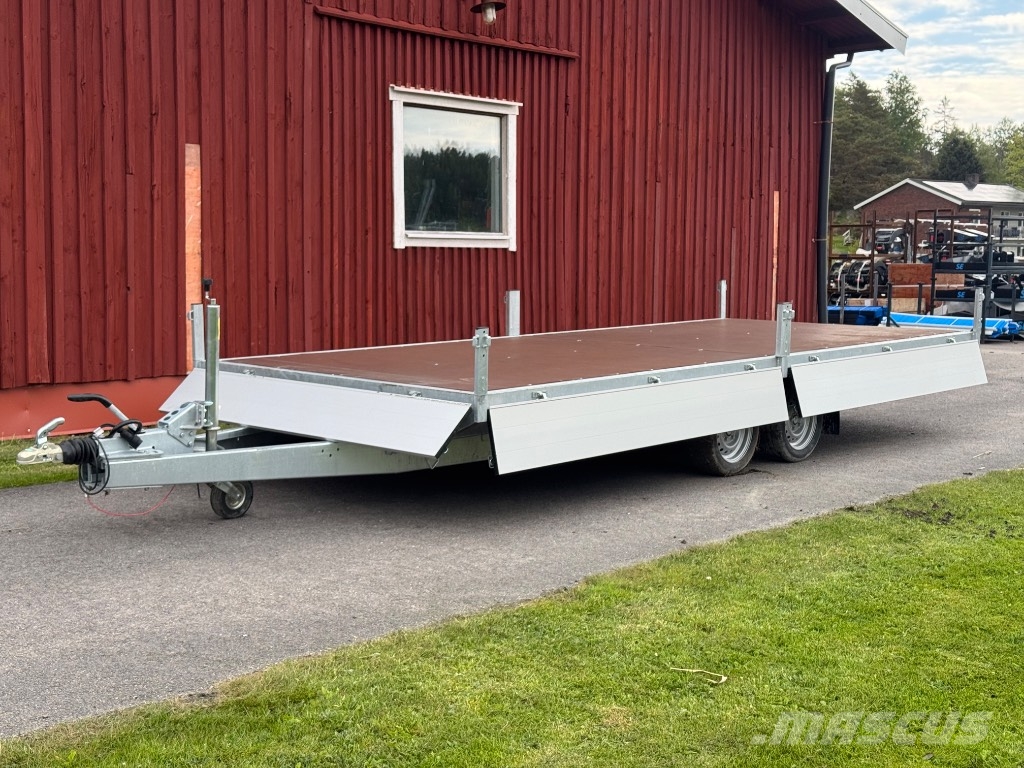 Gaupen Släpvagn 508x208cm 3500kg Dieplader