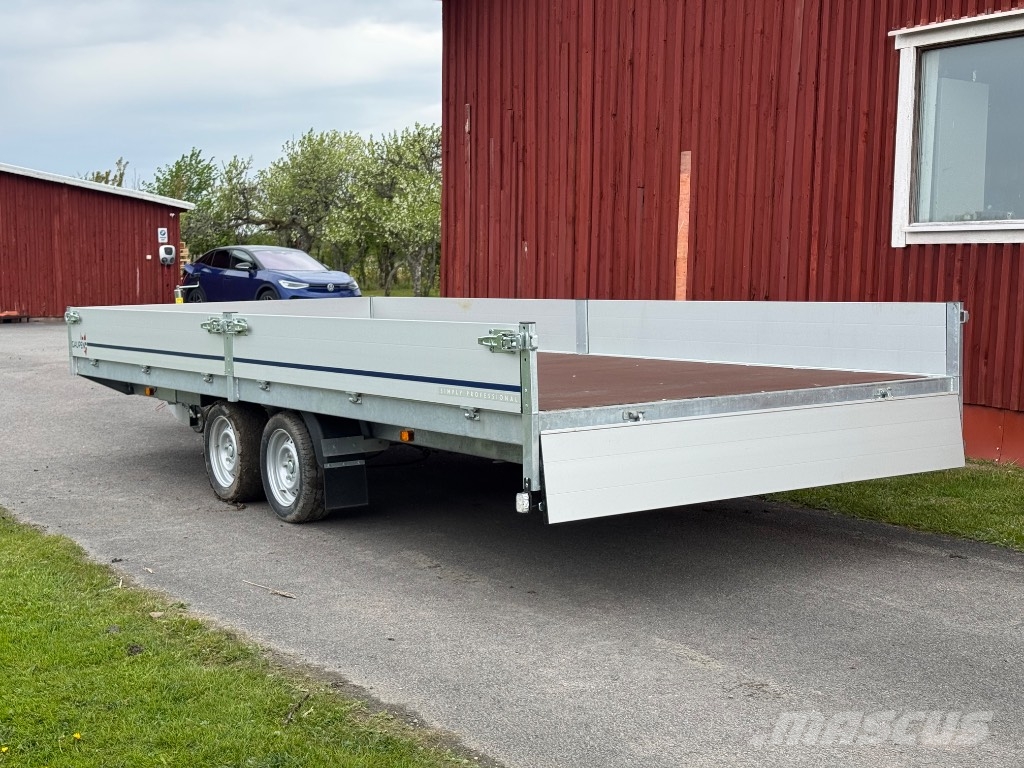 Gaupen Släpvagn 508x208cm 3500kg Dieplader