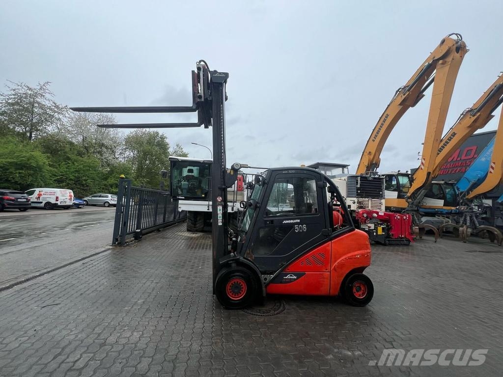 Linde H35T شاحنات LPG