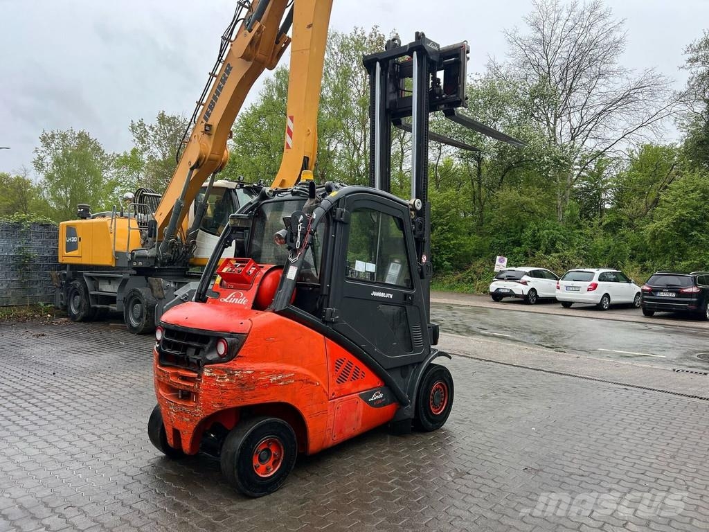 Linde H35T LPG forklifts