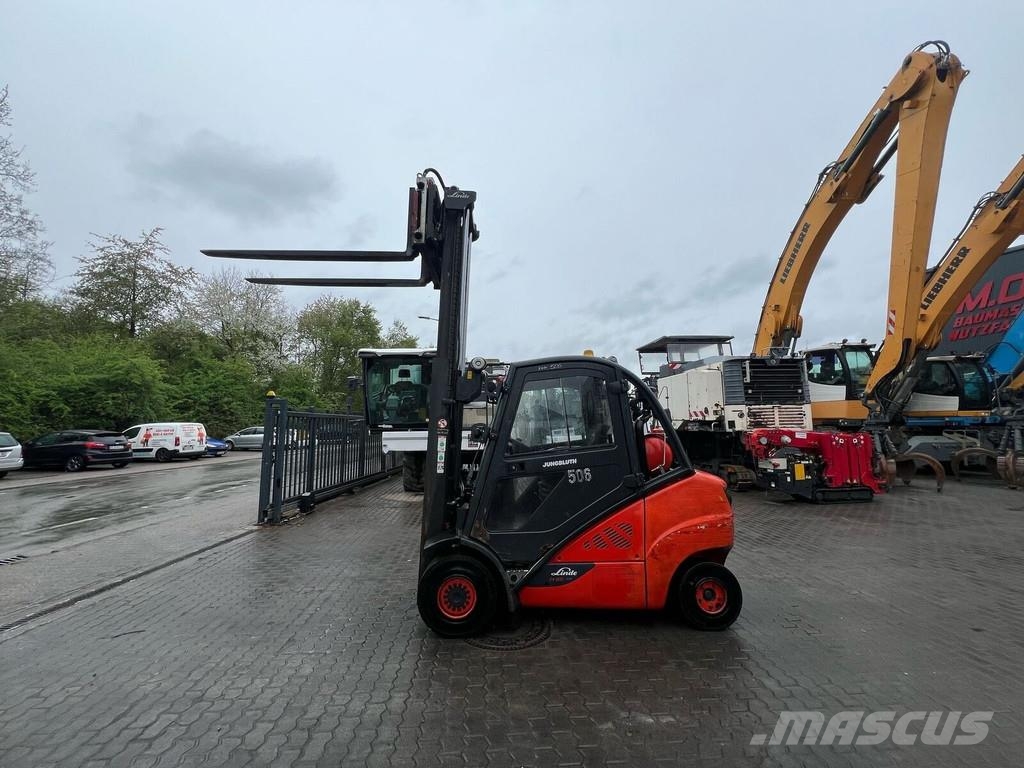 Linde H35T LPG forklifts