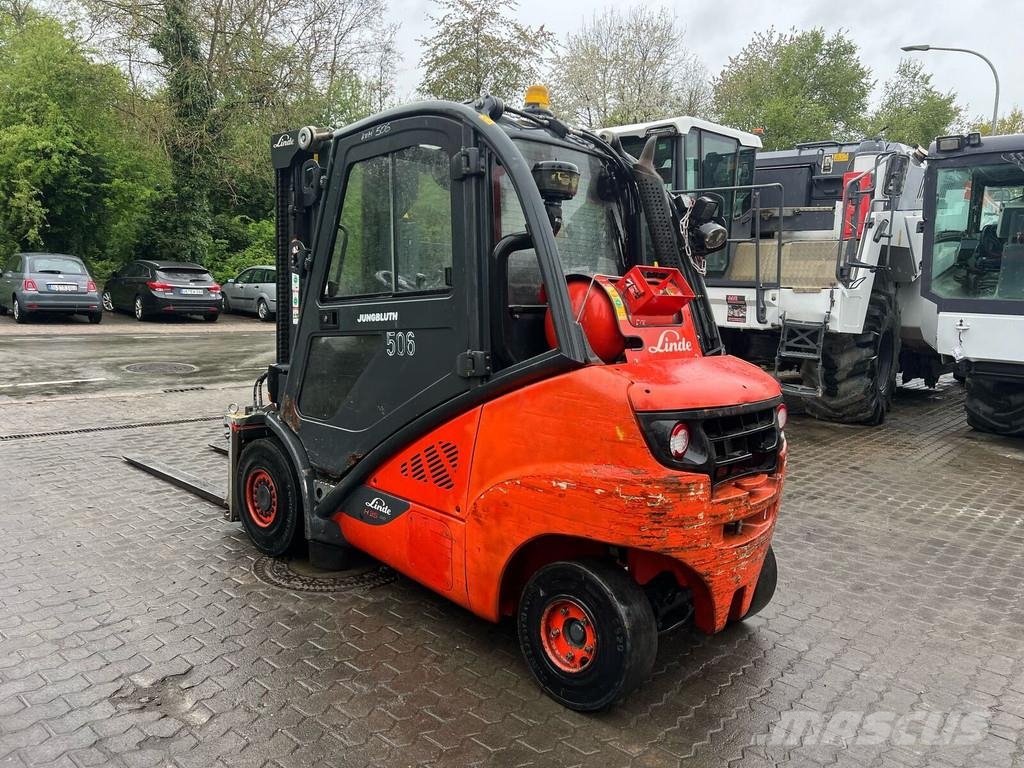 Linde H35T شاحنات LPG