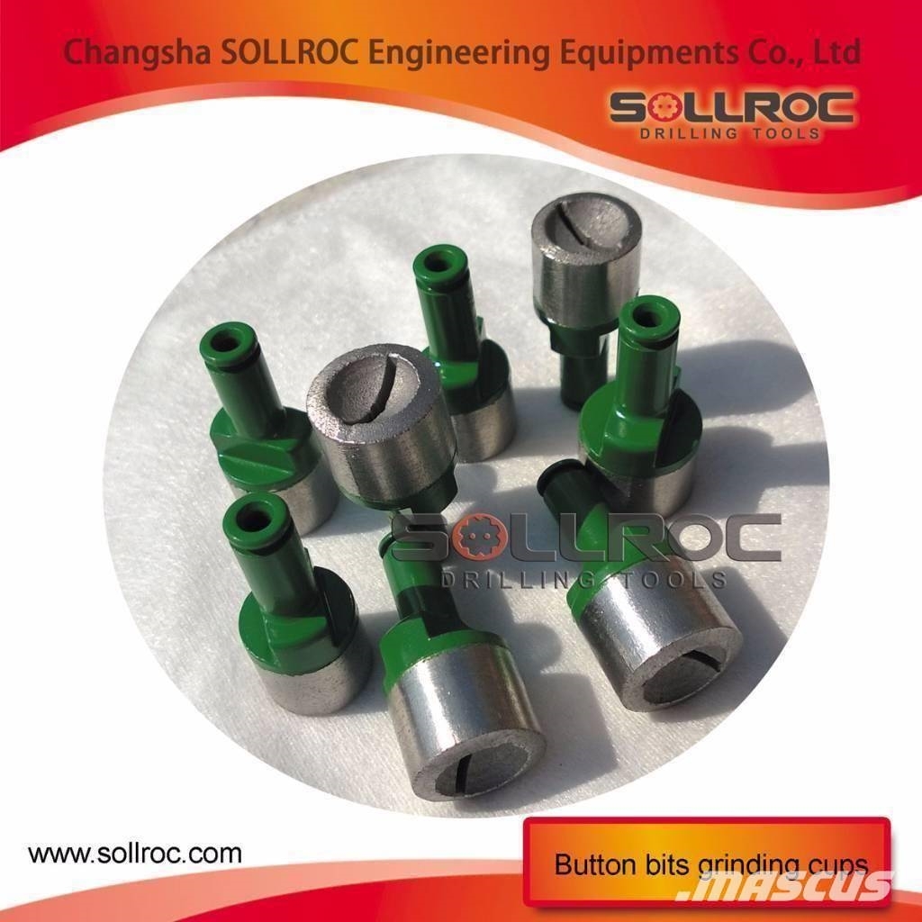 Sollroc button bits grinder machine and grinding cup Accessoires en onderdelen voor boormachines