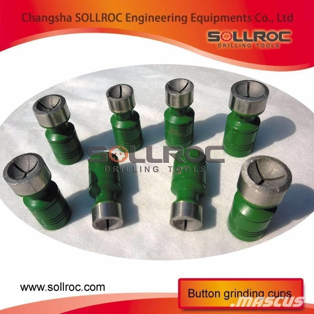 Sollroc button bits grinder machine and grinding cup Accessoires en onderdelen voor boormachines