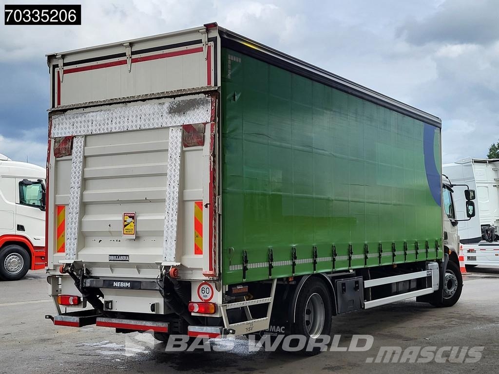 Volvo FL 250 4X2 18tonner curtainsides 2000kg Ladebordwa Sanduk kamioni