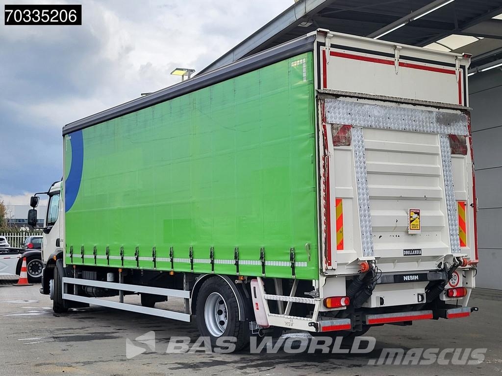 Volvo FL 250 4X2 18tonner curtainsides 2000kg Ladebordwa Sanduk kamioni