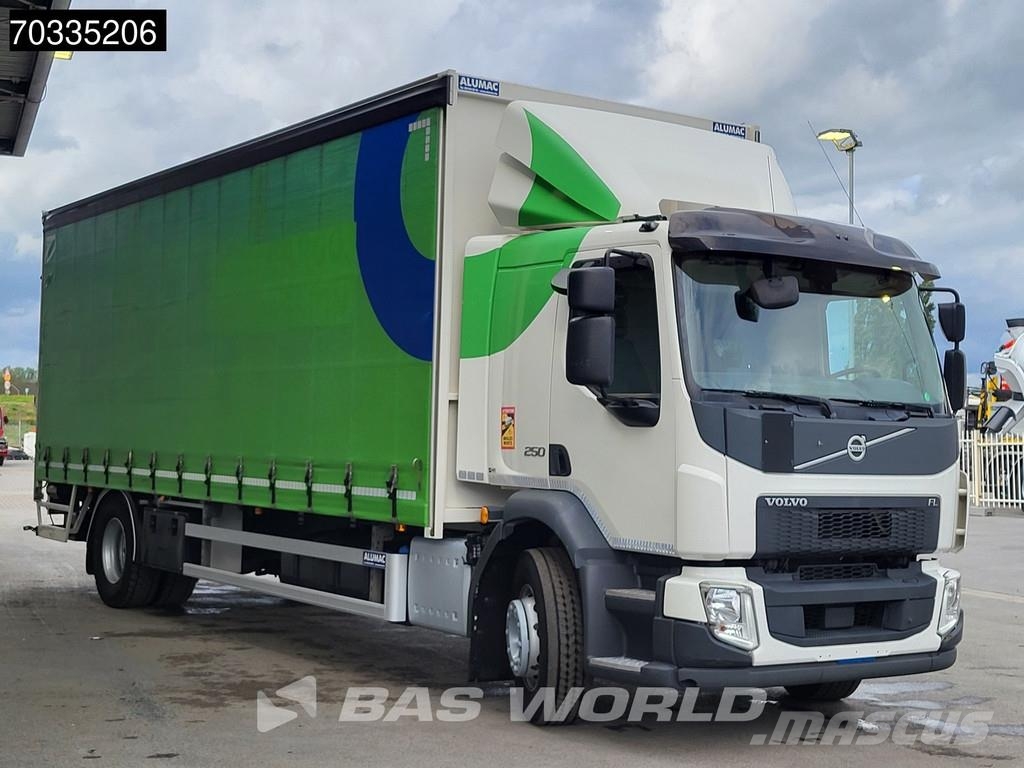Volvo FL 250 4X2 18tonner curtainsides 2000kg Ladebordwa Sanduk kamioni