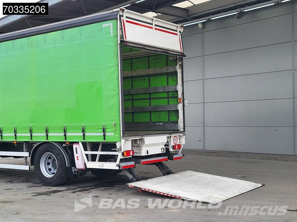 Volvo FL 250 4X2 18tonner curtainsides 2000kg Ladebordwa Sanduk kamioni