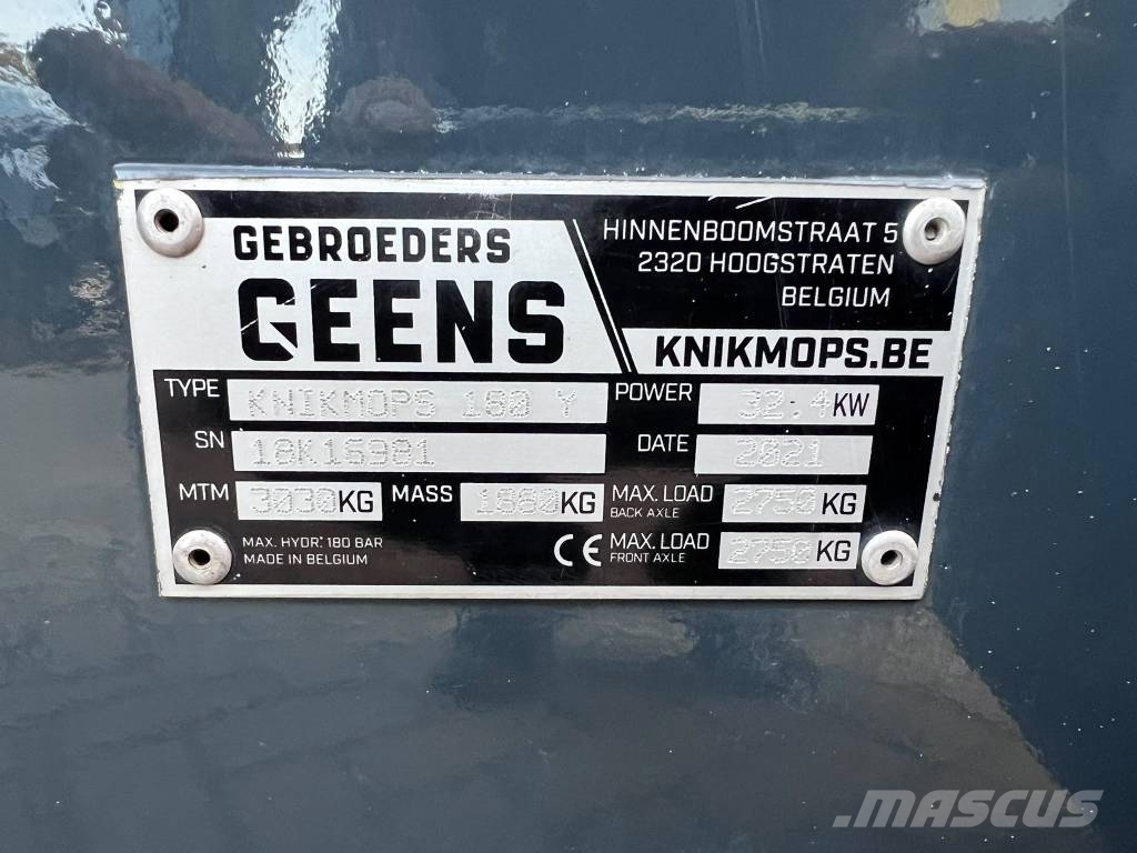 Knikmops KM 180 Mini utovarivači