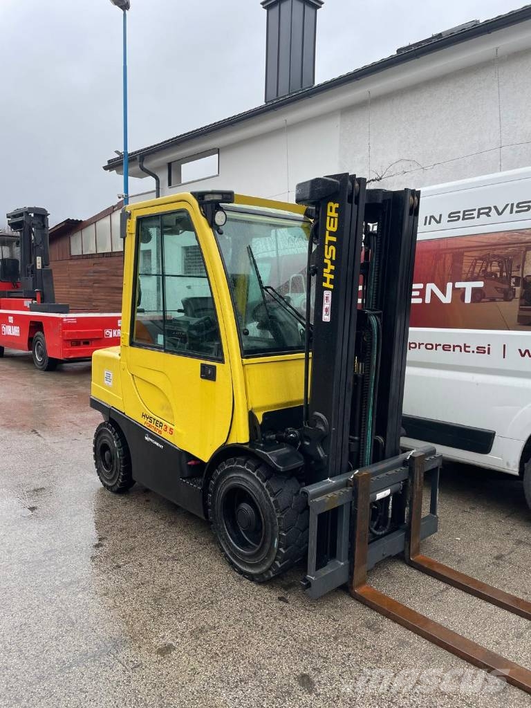 Hyster H3.5FT TRIPLEX - ZAPRTA KABINA - YANMAR MOTOR Diesel forklifts