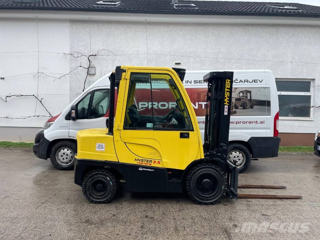 Hyster H3.5FT TRIPLEX - ZAPRTA KABINA - YANMAR MOTOR Diesel forklifts