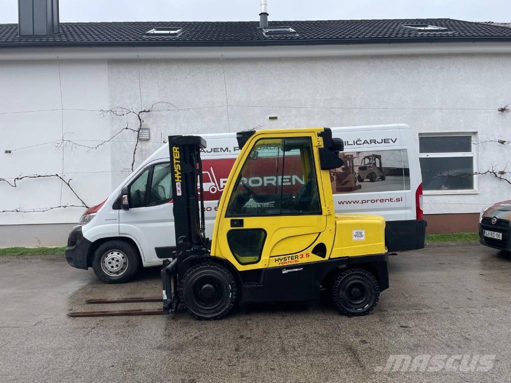 Hyster H3.5FT TRIPLEX - ZAPRTA KABINA - YANMAR MOTOR Diesel forklifts