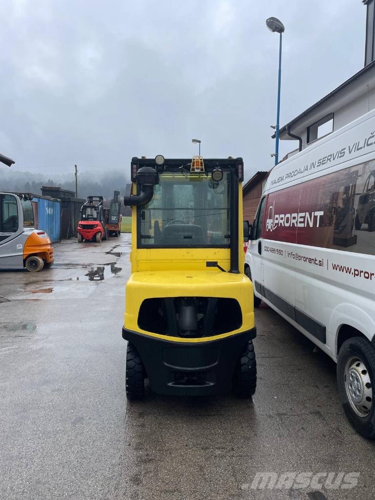 Hyster H3.5FT TRIPLEX - ZAPRTA KABINA - YANMAR MOTOR Diesel forklifts