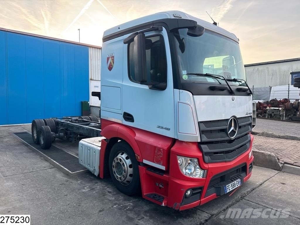 Mercedes-Benz Actros 2348 6x2, EURO 6, Retarder, PTO, Standairco Autocabinati