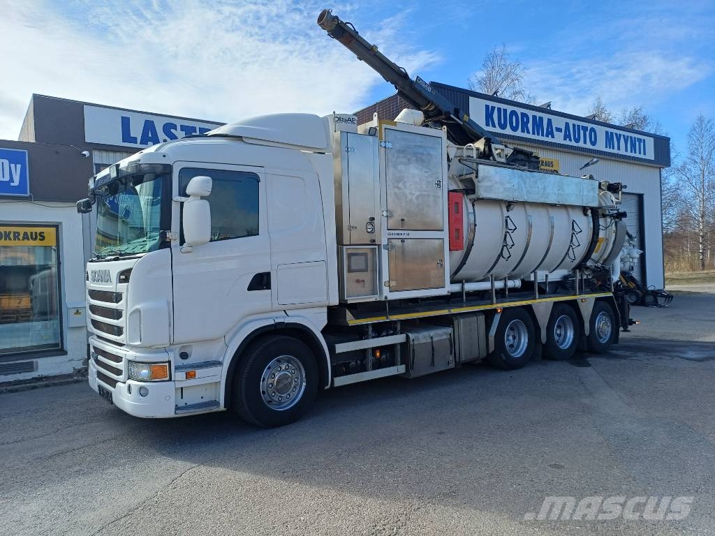 Scania G 420 Slamsugere