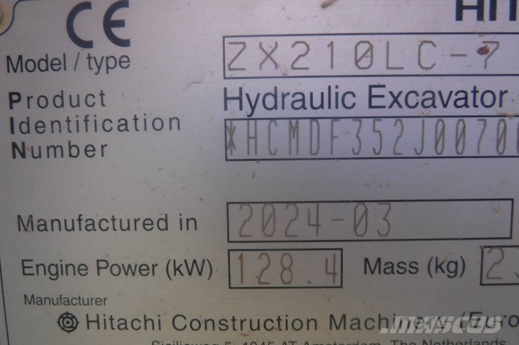 Hitachi ZX 210 LC-7 Raupenbagger