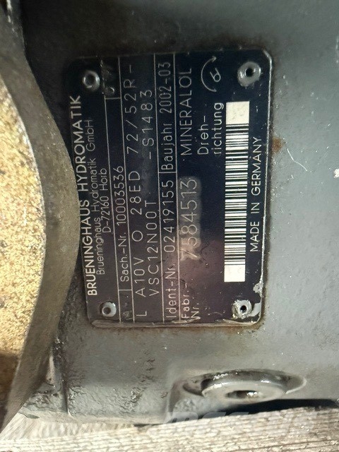 Liebherr R 954 B USED HYDRAULIC PUMP COOLER A10VO28 Гидравлическая система