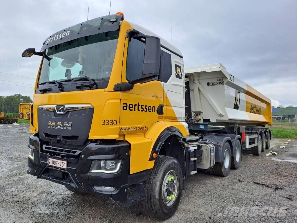 MAN NTGS33.510 + DTM Granalu Tipper