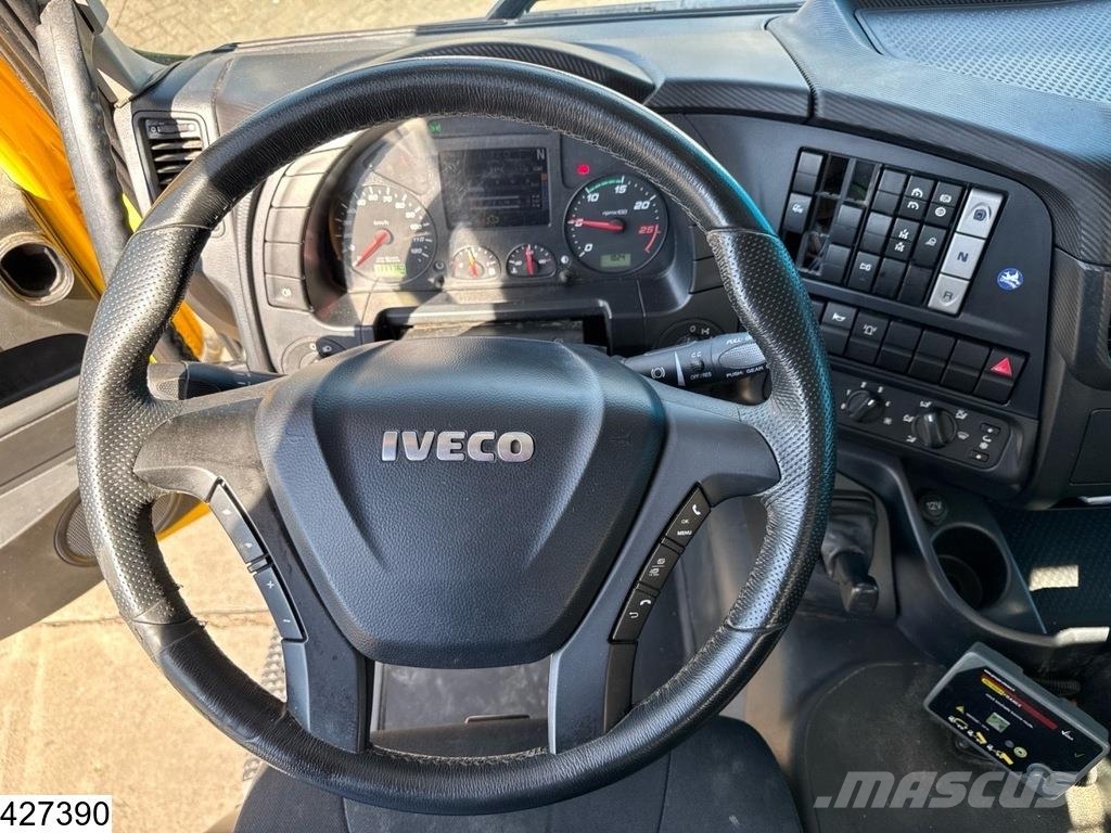 Iveco X-Way 480 8X4, EURO 6D, Retarder, Palfinger 平板式/側卸式卡車