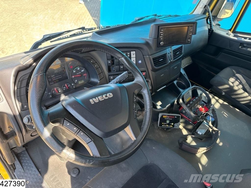Iveco X-Way 480 8X4, EURO 6D, Retarder, Palfinger 平板式/側卸式卡車